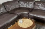 Sofa narożna skórzana